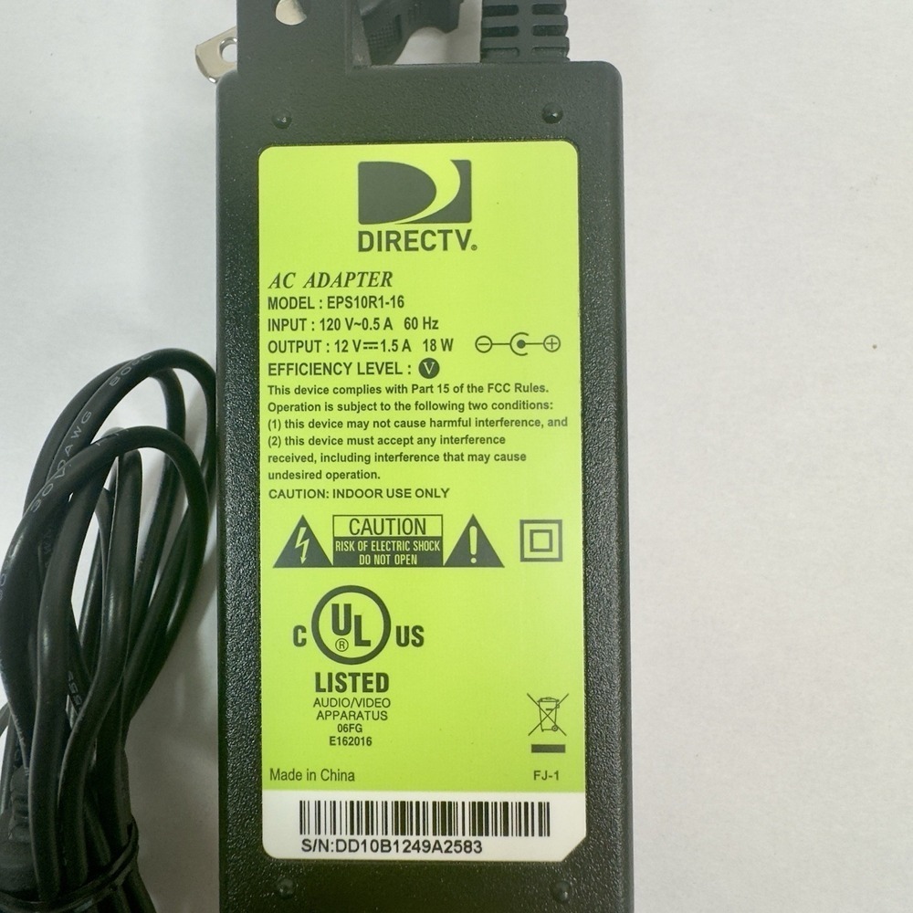 DIRECTV‎ EPS10R1-16 POWER SUPPLY  AC DC Adapter 12V - Picture 4 of 7